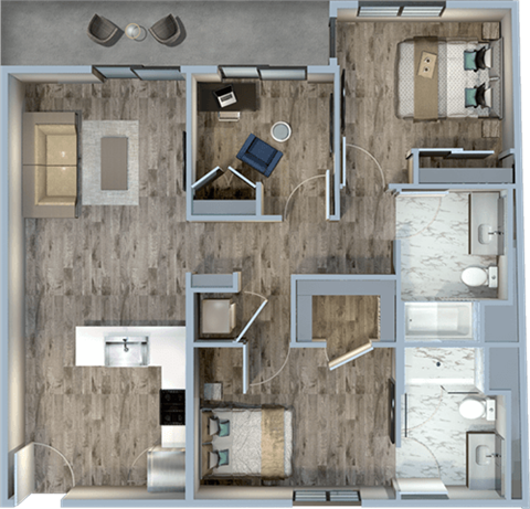 1625 Lincoln Blvd. Studio-3 Beds Apartment for Rent - Photo Gallery 136